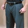 Smitty 4-Way Stretch Pleated Combo Umpire Pants (Charcoal Gray, 32) view 2