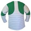 Thick Padded Design Gambeson White With Green ABS (White & Green, 49) view 4