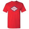 UGP Campus Apparel Unisex-Adult Arkansas State Flag - Travel Hometown Pride T-Shirt - Small - Red view 1