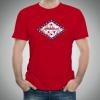 UGP Campus Apparel Unisex-Adult Arkansas State Flag - Travel Hometown Pride T-Shirt - Small - Red view 4