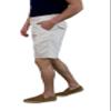 short fin Men's Linen Walking Shorts (Size 30, Stone L8001) view 4