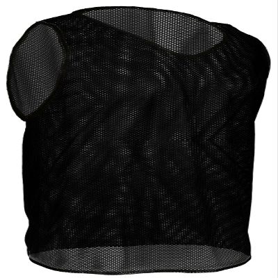 Total Soccer Factory Scrimmage Vests (Multiple Colors, Sizes, Quantities) (Black, Youth, 12 Vests)