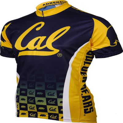Adrenaline Promotions NCAA California Golden Bears Cycling Jersey, 3X-Large, Gold/Black