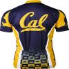 Adrenaline Promotions NCAA California Golden Bears Cycling Jersey, 3X-Large, Gold/Black view 3