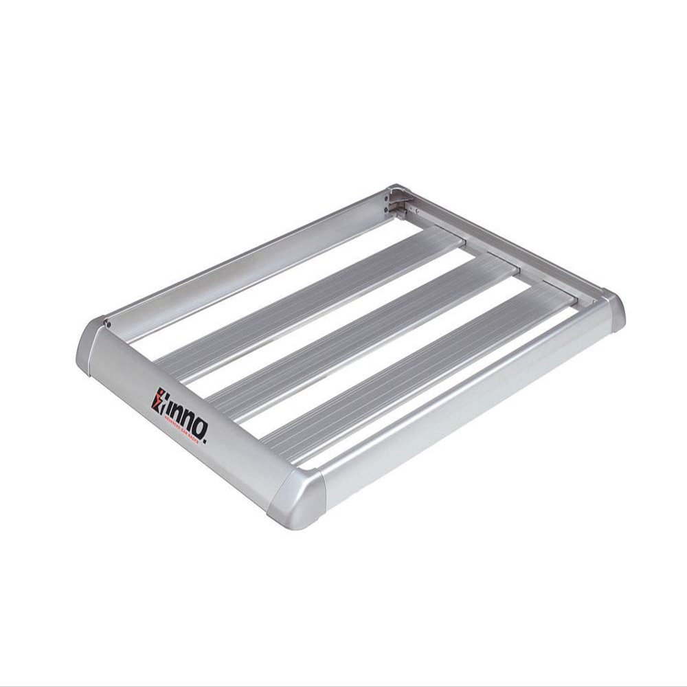 INNO IN568 Shaper 80 Cargo Basket for Square Bars - 110LB Capacity (Silver)