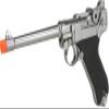 Evike Airsoft - WE WWII Full Size/Metal Airsoft Luger Gas Blowback (Color: Silver / 6 Inch) - (PID: 31823) view 1