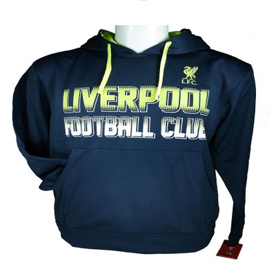 Liverpool F.C. Pullover Front Fleece Jacket Sweatshirt Official License Soccer Hoodie Medium 002