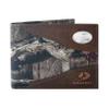 NCAA Georgia Southern Eagles Zep-Pro Mossy Oak Nylon and Leather Passcase Concho Wallet, Camouflage, One Size view 1