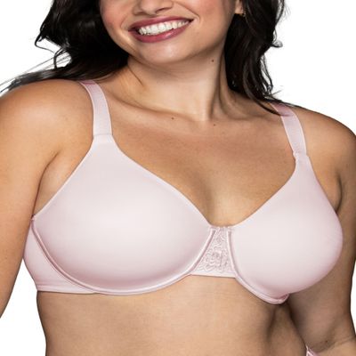 Vanity Fair Women's Plus Size Beauty Back Smoothing Minimizer Bra, Sheer Quartz, 44D