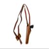 ALSL455 Vertical Shoulder Holster with Double Speedloader Pouch Fits 357 Magnum 6 & Similar Revolvers Handmade! LEFT HANDED Free Extension For Big Body Size! (BROWN) view 2