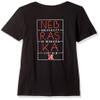 Champion NCAA Women's Short Sleeve Comfort Collegiate V-Neck Tee, Nebraska Cornhuskers, Large view 2