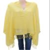 Flyingeagle Trade Solid Color Pashmina Shawl Scarf for Women (Light Yellow) view 2