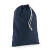 Westford Mill Cotton Stuff Bag (L) (Navy Blue) view 1