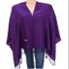 Flyingeagle Trade Solid Color Pashmina Shawl Scarf for Women (Purple) view 2