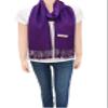Flyingeagle Trade Solid Color Pashmina Shawl Scarf for Women (Purple) view 3