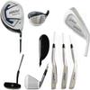 Right Men's Executive Golf Club Set: Cadet Length (-1 inch); 460cc Driver, Fairway Wood & Utility Club, Irons, Putter + Bonus Sand Wedge US Built. view 1