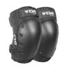 TSG Kneepad SK8 DHP Protective Pads, Hardshell, EVA Foam, PE Knee Cap, Pre Shaped, Horseshoe, Open Back, Tear Resistant Nylon, Neoprene Butterfly Straps, Swiss Design view 1