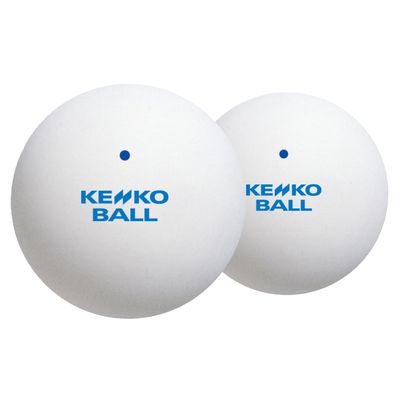  Kenko Soft Tennis Ball, Standard, White, 1 Bag (2 Balls)