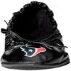 FOCO Houston Texans Exclusive Team Logo Flats With Clutch Small view 2