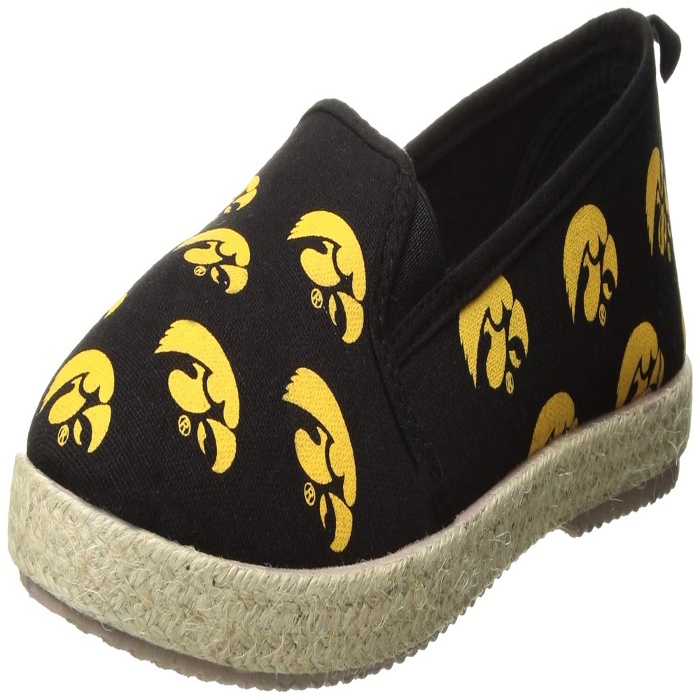 FOCO Iowa Espadrille Canvas Shoe - Womens Large