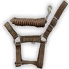 HalterUp Miniature Horse Halters and Lead Ropes (2 Item Bundle) Available in 10 Colors (Brown, Medium) view 1