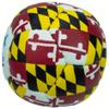 SWAX LAX Lacrosse Training Ball - Indoor Outdoor Practice Less Bounce & Rebounds (1 Maryland) view 2