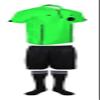 New! 2018 Pro Soccer Referee Package (3 Piece) (Green, Adult Small) view 1