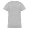 Spreadshirt Thelwell Rider Spring Cleaning Sweeping Horse Licensed Women's V-Neck T-Shirt, XL, Gray view 3