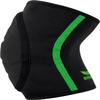 Erima Unisex Adult Knee Protectors Protectors - black/green, XL view 2