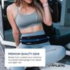 Fitletic Bolt Double Pocket Running Belt & Active Fanny Pack For Men & Women  Water Resistant, Lightweight Sleek Design  Patented No Bounce Hip Hugging Fit  Holds Any Phone view 4