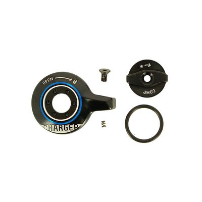 RockShox Charger RLC Compression Damper Knob Kit | Adjustable Crown-Adjust for SID RLC & SID Ultimate Forks | High-Performance Replacement Parts for Precision Suspension Control