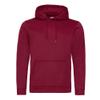 AWDis Adults Unisex Polyester Sports Hoodie (M) (Royal Blue) view 4