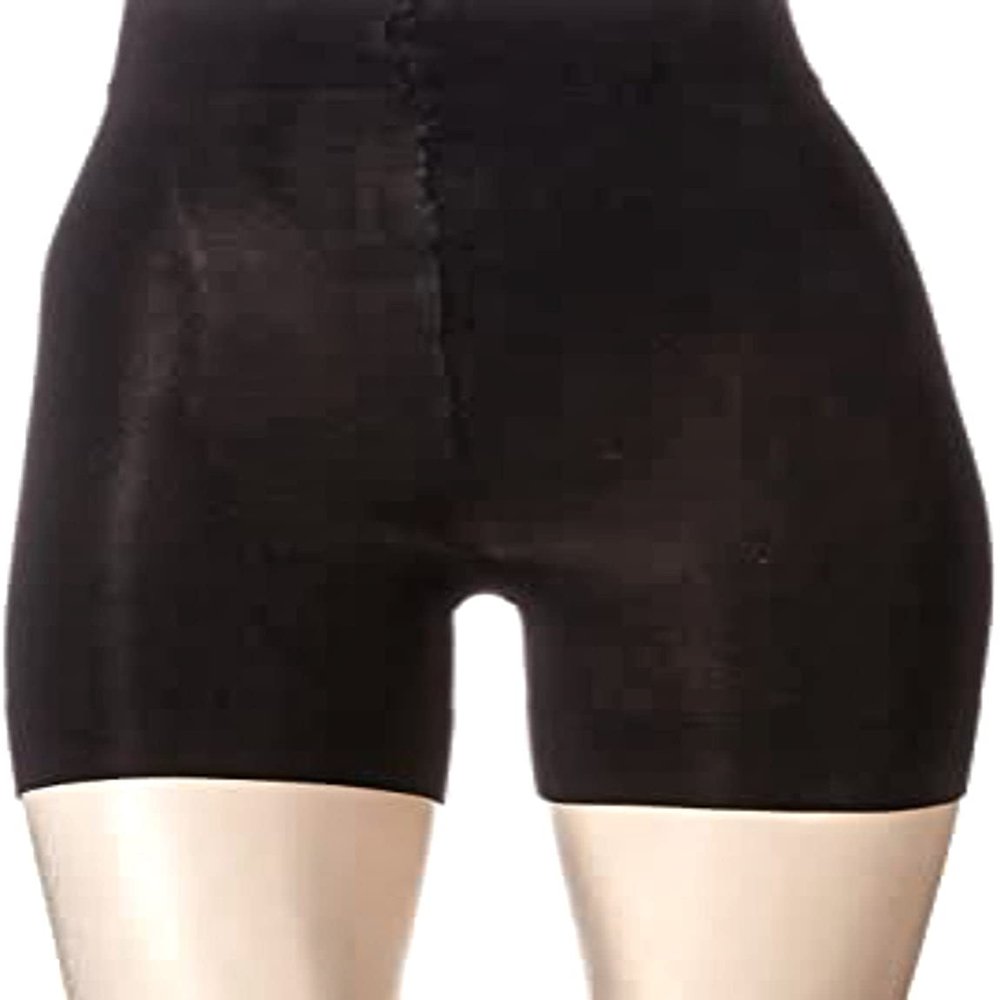 DKNY Women's Shaping Boyshort, Black, Small