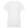 Spreadshirt Thelwell Rider Spring Cleaning Sweeping Horse Licensed Women's V-Neck T-Shirt, 2XL, White view 3