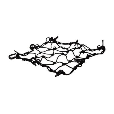 PRO MARINE kyari-netto Small LER208 - Black Hook Cargo Net, Compatible with Car, Boat