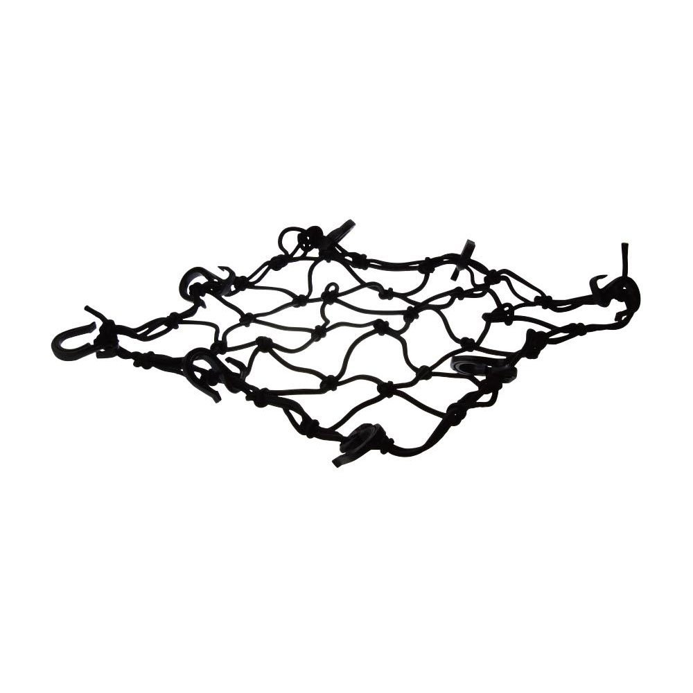 PRO MARINE kyari-netto Small LER208 - Black Hook Cargo Net, Compatible with Car, Boat