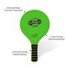 Paddle Ball Game Jazzminton Deluxe with LED Birdie - Indoor/Outdoor Game for Kids, Teens and Adults view 3