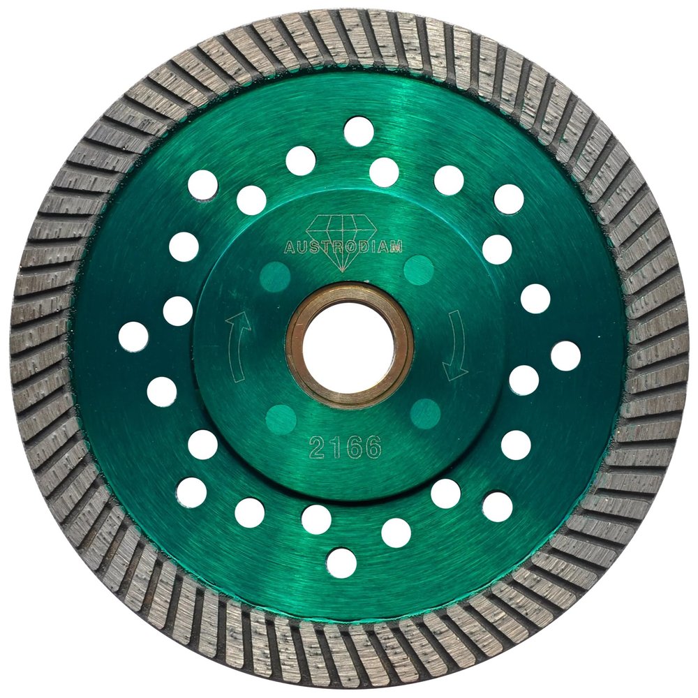 Austromex 2166 TURBO DIAMOND DISC 4-1/2 "GREEN GOLD