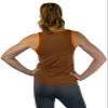 Alex + Abby Women's Triumph Tank-Top Large Rhythm Orange Steel Grey view 3