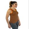 Alex + Abby Women's Triumph Tank-Top Large Rhythm Orange Steel Grey view 4