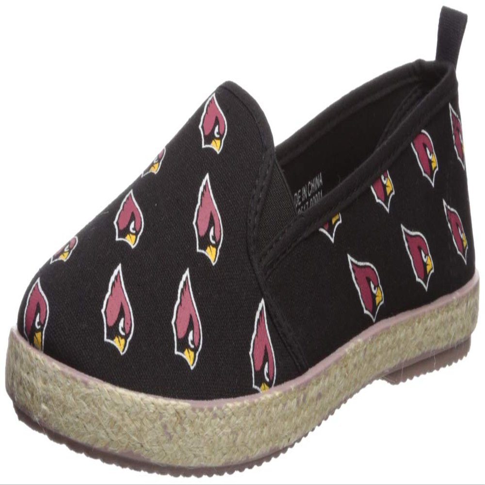 FOCO Arizona Cardinals Espadrille Canvas Shoe - Womens Small
