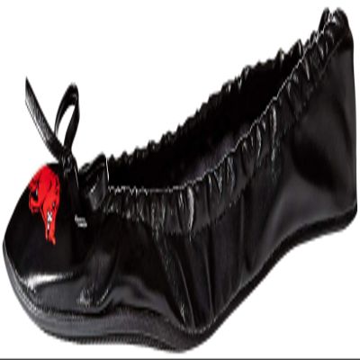 FOCO Arkansas Exclusive Team Logo Flats With Clutch Medium