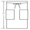 Chef Code Apron, Blue, One Size view 2