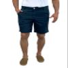 short fin Men's Linen Walking Shorts (Size 30, Navy L8001) view 2