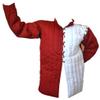 Medieval Thick Padded design Gambeson Red With White ABS (Red With White, 39) view 4