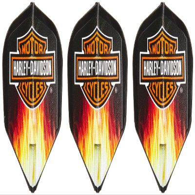 L-Style  Harley Davidson Flight El  Harley Davidson Flight Shape Black with Integrated Ring