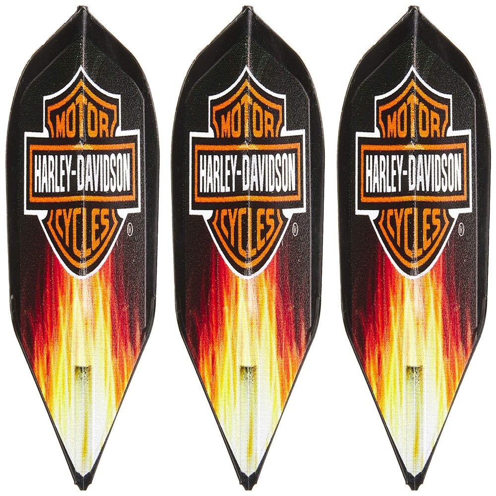 L-Style Harley Davidson Flight El Harley Davidson Flight Shape Black with Integrated Ring