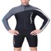 DIVE & SAIL Men 1.5mm One Piece Wetsuits UV Protection Swimming Scuba Diving Suit S - Grey view 1