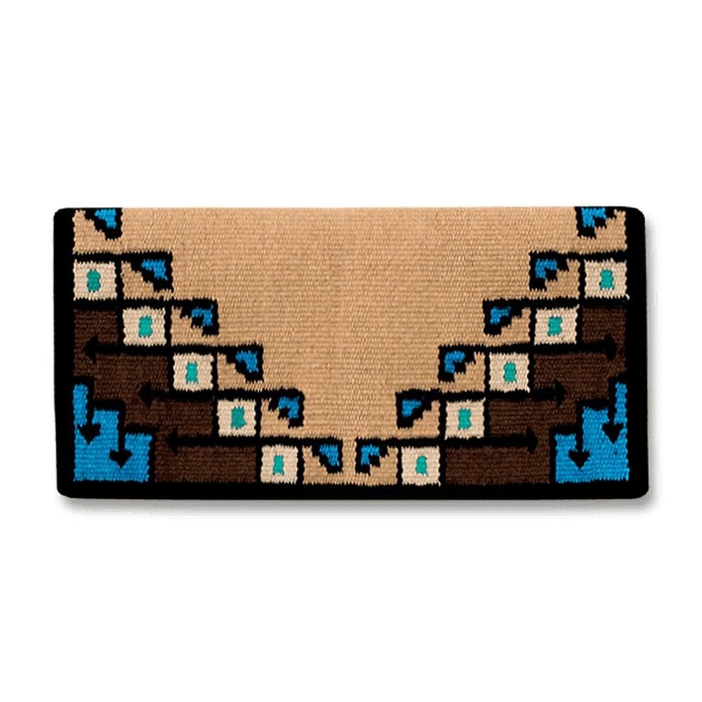 Mayatex 1447-7 New Pueblo 38X34 New Zealand Wool Saddle Blanket
