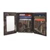 NCAA Texas State Bobcats Zep-Pro Mossy Oak Nylon and Leather Trifold Concho Wallet, Camouflage, One Size view 2